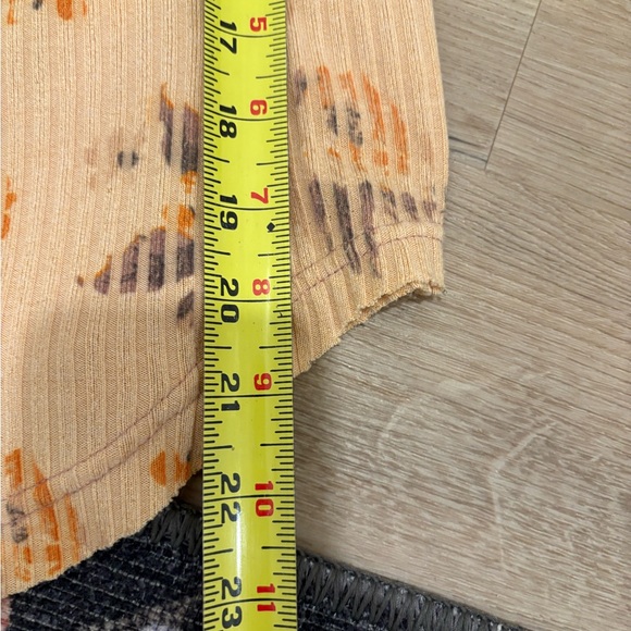 Free People Layer Me Henley in Peach Partial - Picture 6 of 7